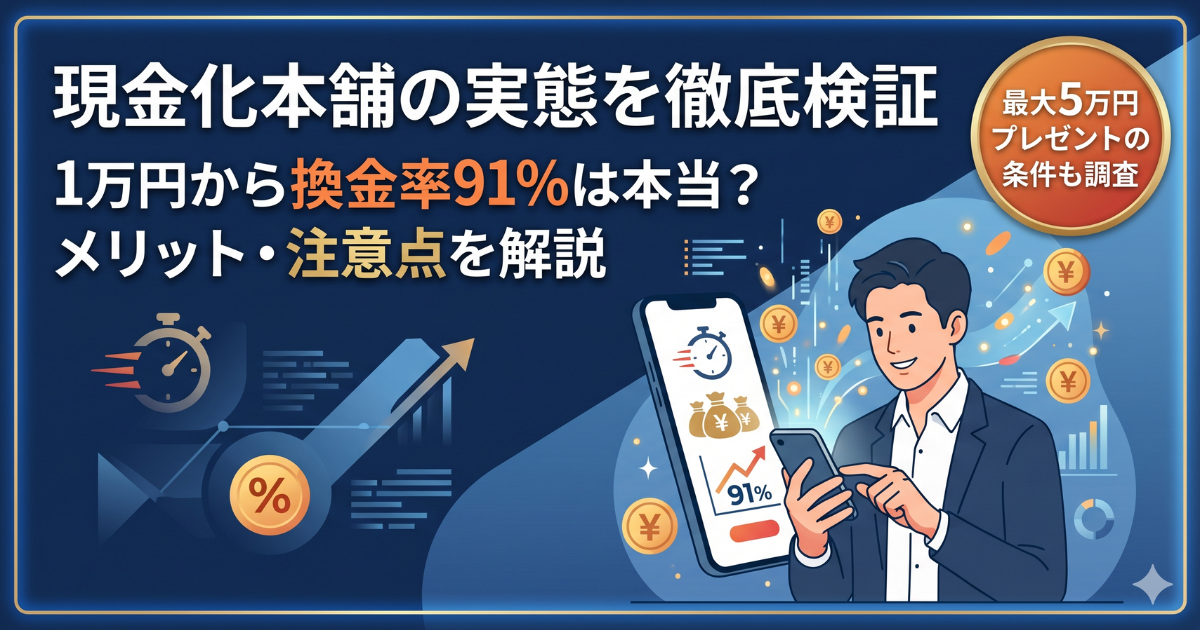現金化本舗の口コミ・評判・怪しい・やばいは本当？